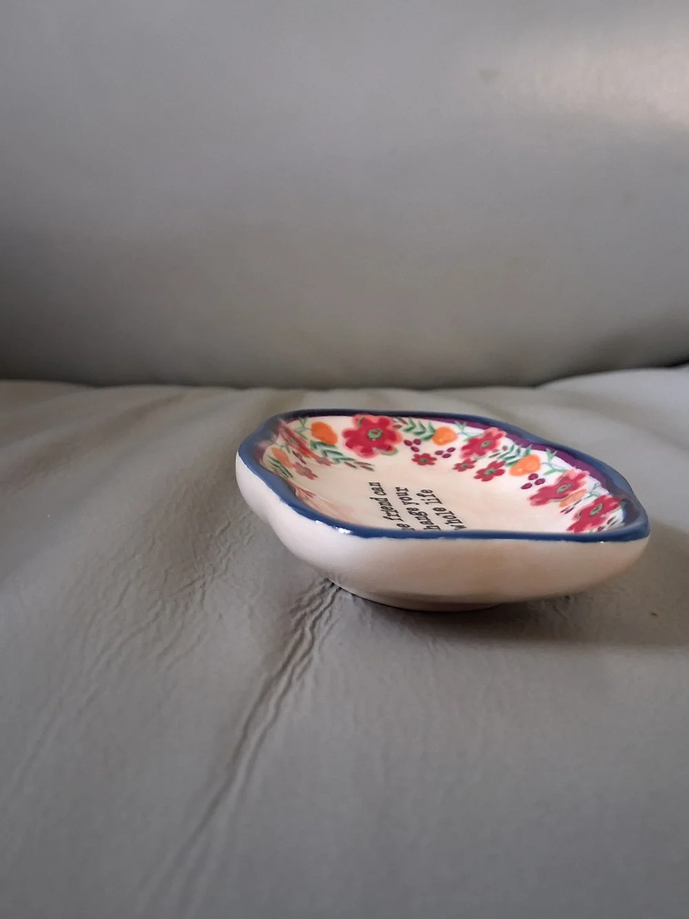 Natural Life Small Artisan Trinket Dish
